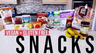 7 VEGAN AND GLUTEN FREE SNACKS