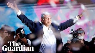 Amlo claims historic win in Mexico election: 'I will not fail you'