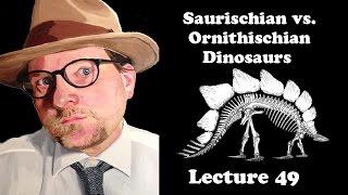 Lecture 49 Saurischian vs. Ornithischian Dinosaurs