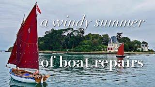 A Windy Summer of Boat Repairs