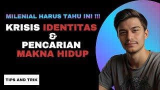 CARA MENGATASI KRISIS IDENTITAS & PENCARIAN MAKNA HIDUP ⁉️