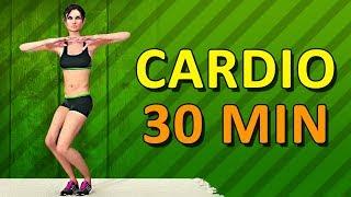 Cardio Workout At Home - 30 Min Aerobic Exercise