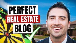 Blogging for Real Estate the RIGHT Way - How to start Real Estate Blog