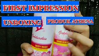 body lotion, body scrub, body wash Goddesskin Athena | FIRST IMPRESSION!!!