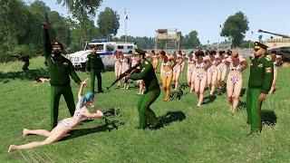 Sniper Secretly Eliminates 7 Russian Commanders And Saves 25 Naked Girls From Execution