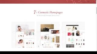 Enzian - Beauty and Cosmetic WooCommerce Theme cosmetic clean minimalist