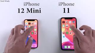 iPhone 12 Mini vs iPhone 11 : Speed Test + Size Comparison + Ram Management