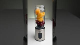 Mini Blender vs Cherries & Apricot  | Juicy ASMR Explosion You Can’t Miss! #shorts #usa