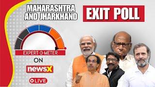 LIVE: Maharashtra & Jharkhand Exit Poll | Expertometer On NewsX