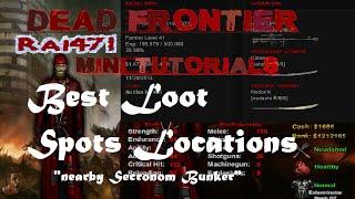 Dead Frontier Mini Tutorials -  Loot spots Around Secronom Bunker (3)