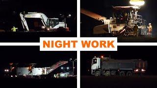 Lagan at Guernsey Airport - Night Work on The Runway