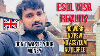 ESOL VISA Reality in UK | No Work | No PSW | No Degree | No Asylum | Don’t Waste Money