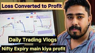 Option Trading vlogs | daily trading day 2| #optiontrading |Samar the trader | nifty expiry