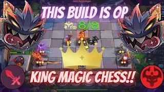 King Magic Chess!! Menggunakan tharz skill 3 build OP 