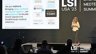 Carolina Aguilar Presents INBRAIN Neuroelectronics at LSI USA '23