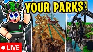 Touring *YOUR* Theme Park Tycoon 2 PARKS!