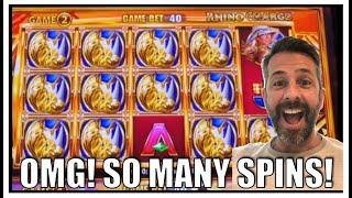 UNBELIEVABLE! THIS WAS SOOOO MANY FREE SPINS ON THIS SLOT, I COULDN'T BELIEVE IT!