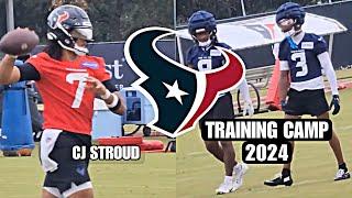 Houston Texans FULL Training Camp Highlights 2024 CJ Stroud & Texans Looking DANGEROUS!