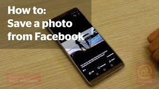 How to save a picture from Facebook - Noel Leeming