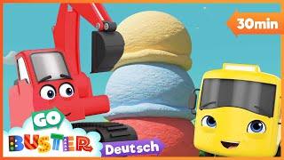 Buster und das riesige Eis | Go Buster Deutsch | Kinderlieder.| Cartoons für Kinder
