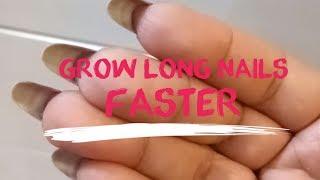 Grow Long Nails Faster: 5 Quick and easy tips: by Frida Daniel