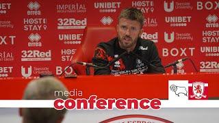 Media Conference | Derby