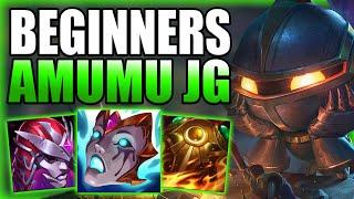 HOW TO PLAY AMUMU JUNGLE FOR BEGINNERS IN-DEPTH GUIDE S13! - Best S+ Build/Runes - League of Legends
