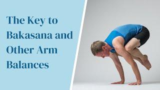 Yoga Teachers Companion #14: The Key to Bakasana and Other Arm Balances