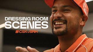 Dressing room scenes | #CSKvSRH | SunRisers Hyderabad