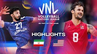  IRI vs.  USA - Highlights | Week 3 | Men's VNL 2024