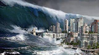 شاهد اكبر وأخطر موجة تسونامي صورتها عدسات الكاميرات / Mega Tsunami Prophecy