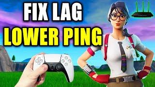 How To Fix Lag & Lower Ping In Fortnite On PS5 - Easy Guide