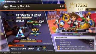 Rowdy Rumble - ALL EXCELLENT - KINGDOM HEARTS Melody of Memory