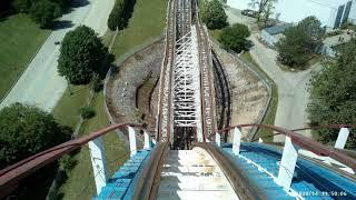 American Eagle (front seat POV) - Six Flags Great America - 8/14/2021