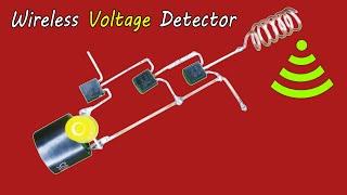 Amazing Wireless Voltage Detector, Home Made Non Contact Tester #BC547