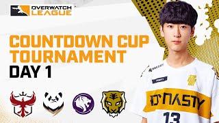 Overwatch League 2021 Season | Countdown Cup Tournament | Day 1