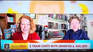 My January 2025 Good Day Sacramento TV Segment With Guest NYT Bestselling Author Jennifer A. Nielsen