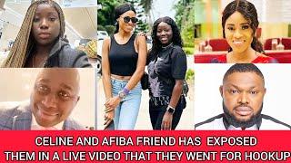 Celine and Afiba went for hookup as their friend confirmed to Harrison in a live video.