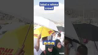 Cant find my people at Jabal e Rahmat Insane crowd #hajj #hajjmemories #hajjlive  #hajj2024 #travel