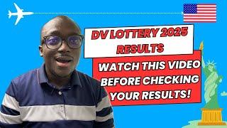 DV LOTTERY: IMPORTANT MESSAGE FOR POTENTIAL WINNERS
