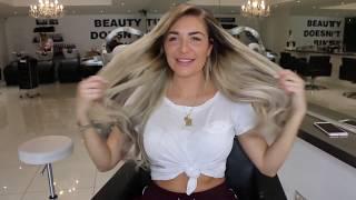 LADYLUX Tape Hair Extensions Transformation - Before & After