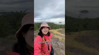 Hiking Goose Rock Trail #deceptionpass #washingtonhikes #washingtonstate