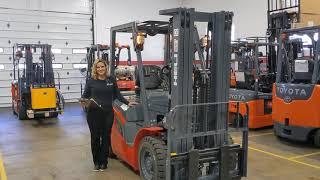 FOR SALE - In-stock - Brand-new 2021 Heli Pneumatic Forklift with 80V Lithium-Ion battery