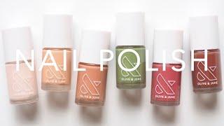 Olive & June Fall Collection | New Favourite Cosy Nail Polish Colours | AD