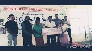 Meghalaya, Interaction & Awarded To SHG by CM Condrak Under NRLM (MRSL)