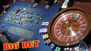 BIG BET IN ROULETTE HOT SESSION BIG BET TABLE FULL CASINO LIVE EVENING TUESDAY ️ 2024-10-15