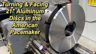 Aluminum Beauty Rings Part 1- Turning & Facing in the American Pacemaker Lathe