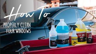 How To Properly Clean Your Windows | Shine Supply's Glass Cleaners