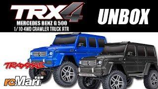 Traxxas TRX-4 Mercedes-Benz G-500 Body 1/10 4WD Crawler Truck RTR Unbox!