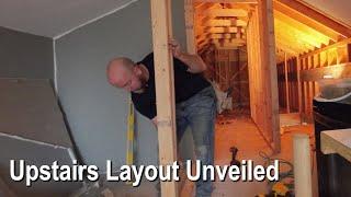 Upstairs Layout | Framing Progress in Our Barn Home | Building Our Own DIY Tiny Home